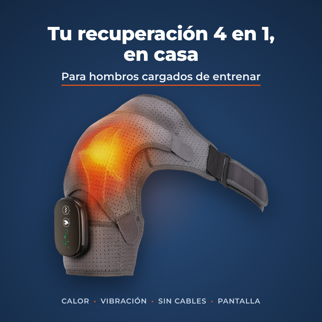 Kalor 4 en 1: calor y vibración para hombro, rodilla, codo y tobillo